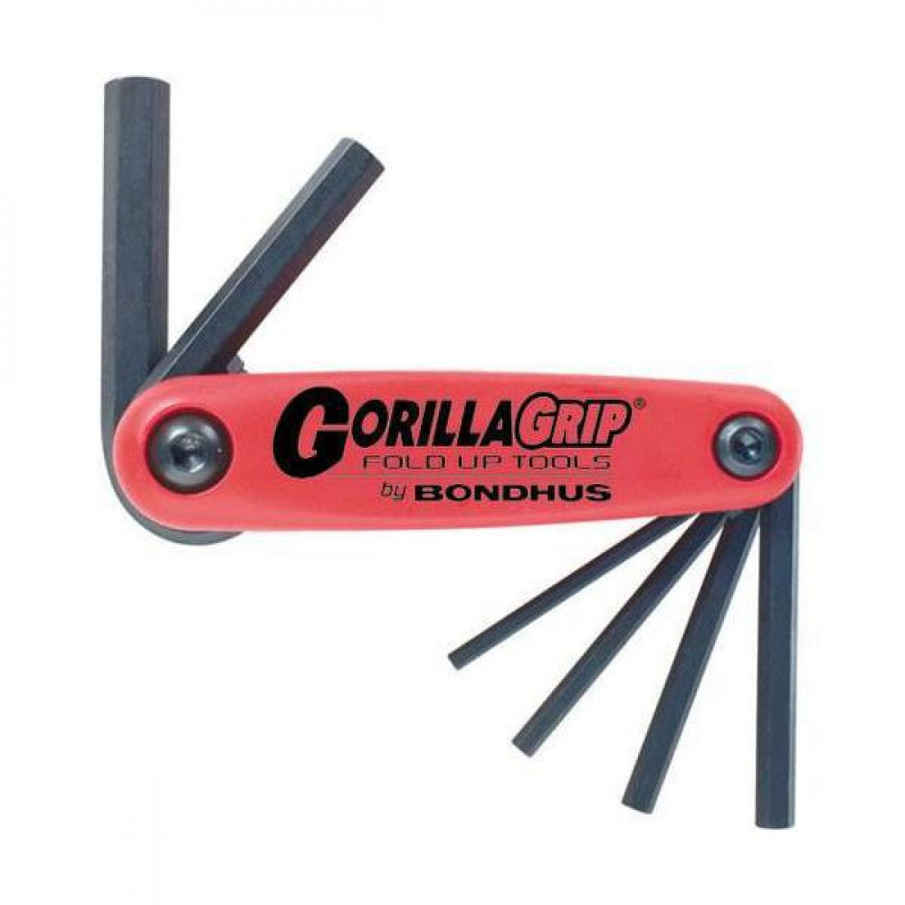 Bondhus Metric Fold-Up Hex Key Set 3-10mm