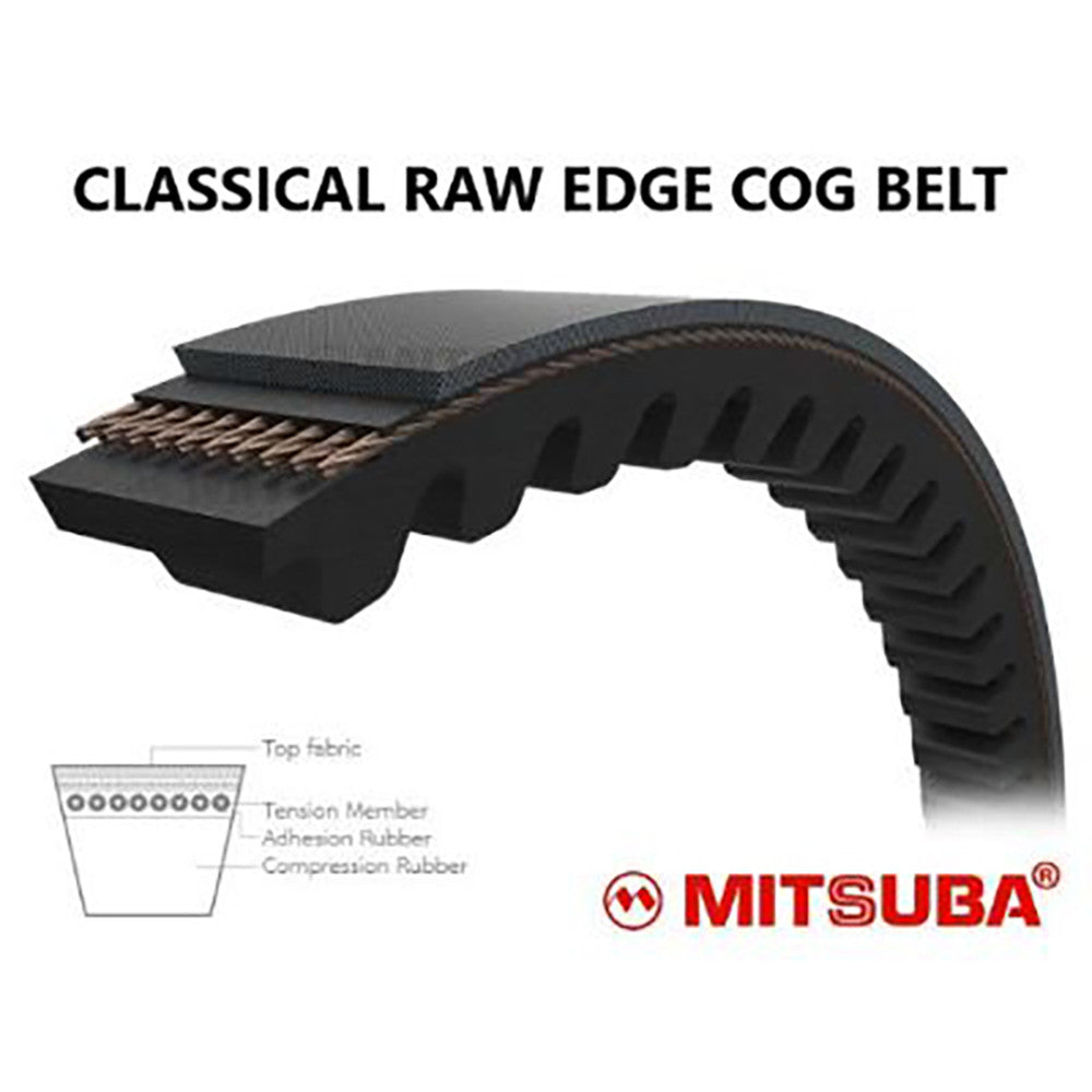 Mitsuba Mx/10 Cogged V-Belt x 42" - ZX42