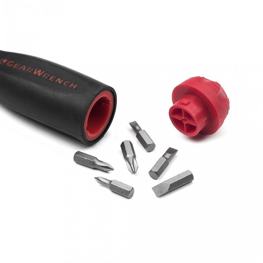 GEARWRENCH 1/4" Drive Ratcheting Straight Screwdriver Handle