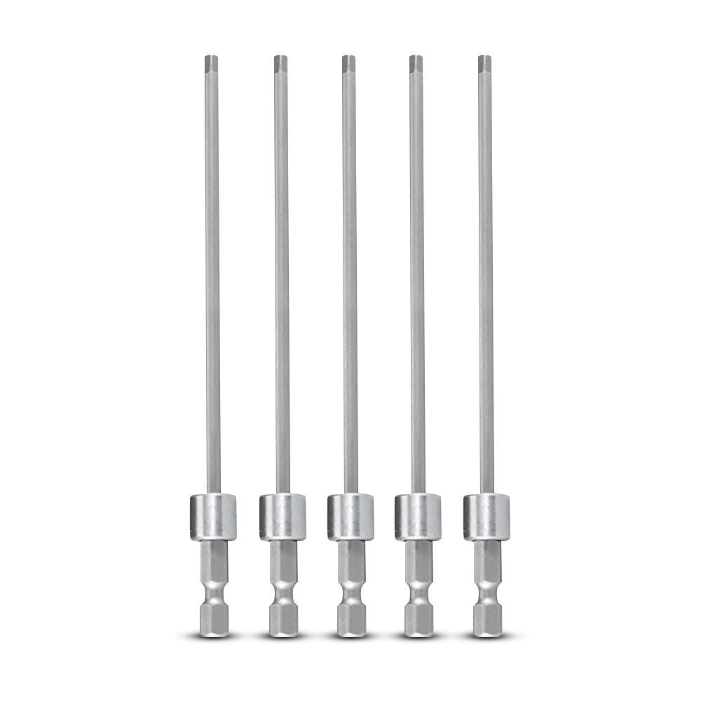 SQ2 130mm Single End Screwdriver Bit 2 - 5 Pack
