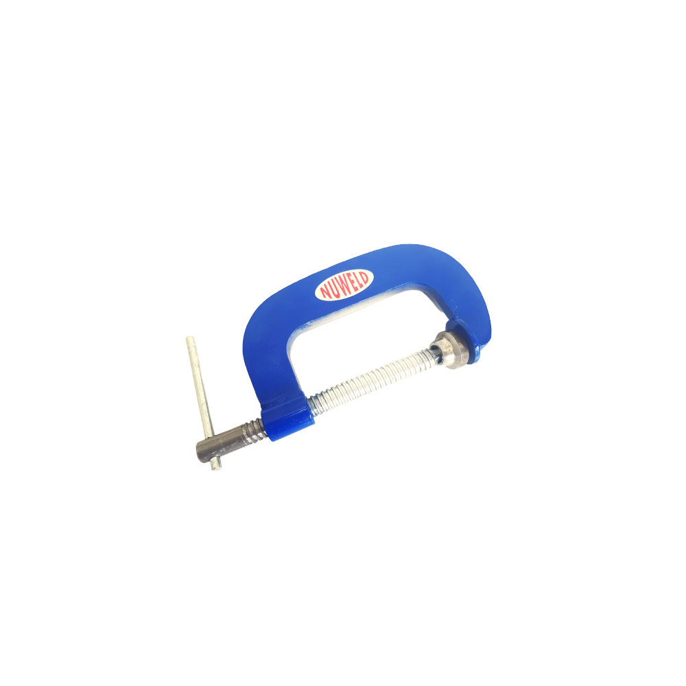 NUWELD G CLAMP 100mm (4") STEEL H/DUTY