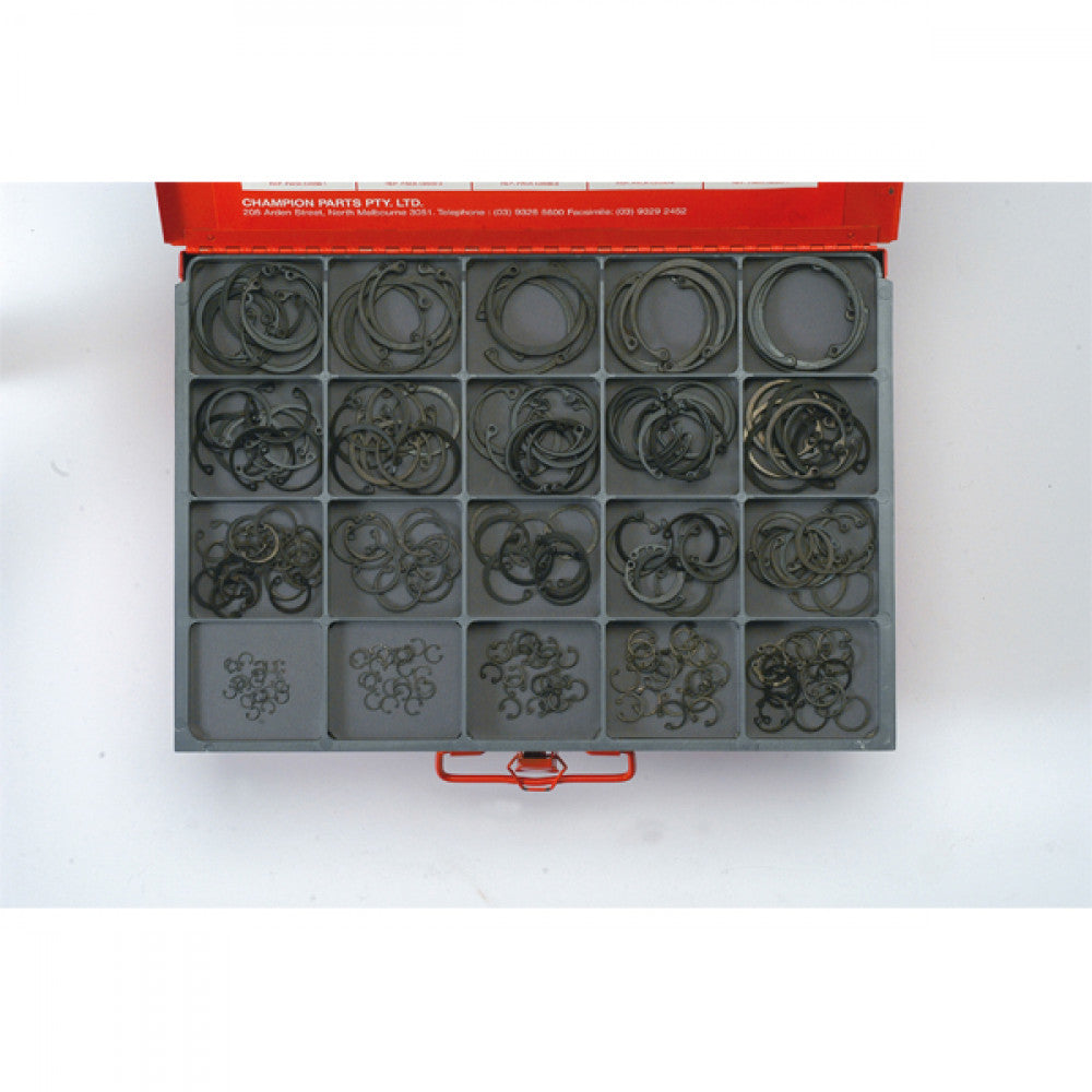 240PC MASTER EXTERNAL CIRCLIP ASSORTMENT -IMPERIAL