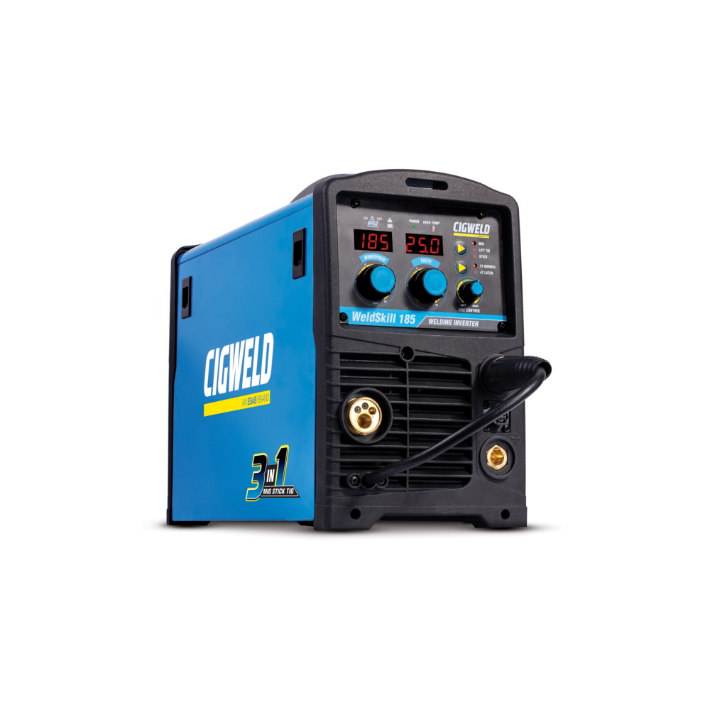 Cigweld 185 Multi Purpose Inverter Welder - W1008185 With Bonus 5kg x 0.8mm Wire