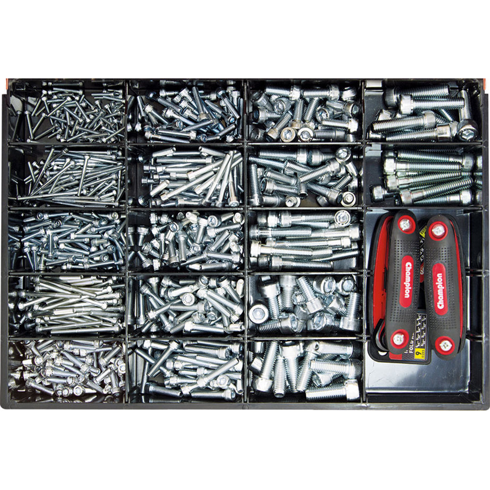 Champion Master Kit 782Pc H/Tensile Socket Head Ca