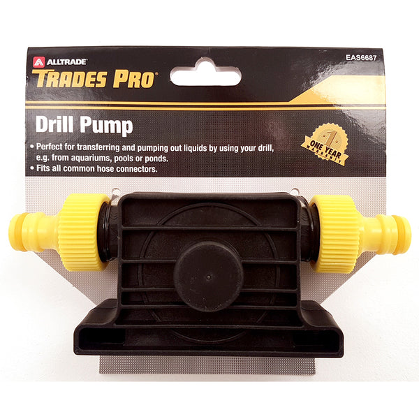 Trades Pro Drill Powered Water Pump