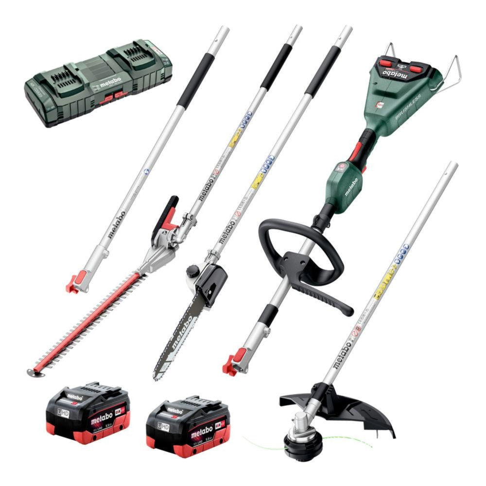 Metabo 18V Multi-Function Garden Head Bundle Kit