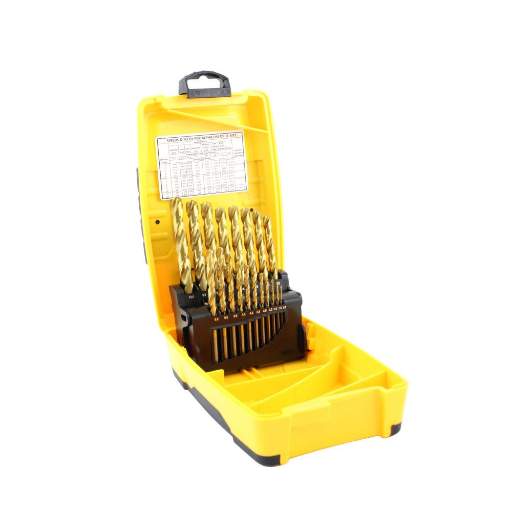 Drill Set 19 Piece Metric