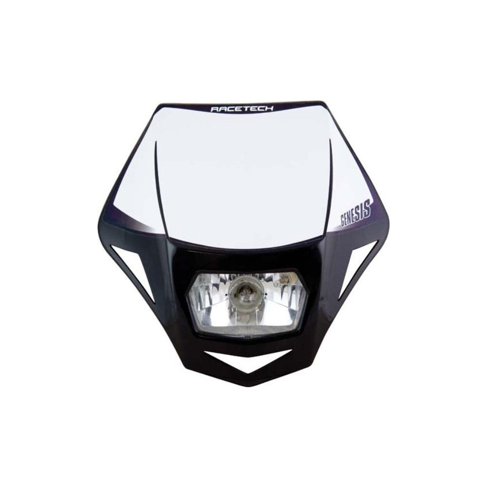 Headlight Assy Rtech Genesis E9 Cert Park Light & Halogen Ba20D 12V 35W Bulb & H