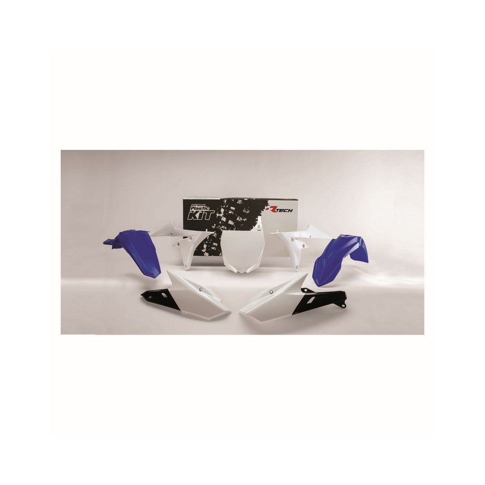 Plastic Kit Rtech Yamaha Yz250F 14-18 Yz450F 14-17 Blue/White