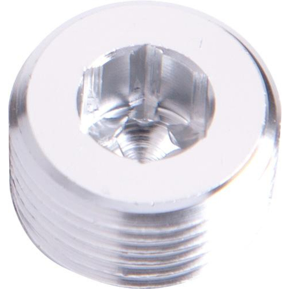 Aeroflow NPT Plug 1/2" Silver #932-08S