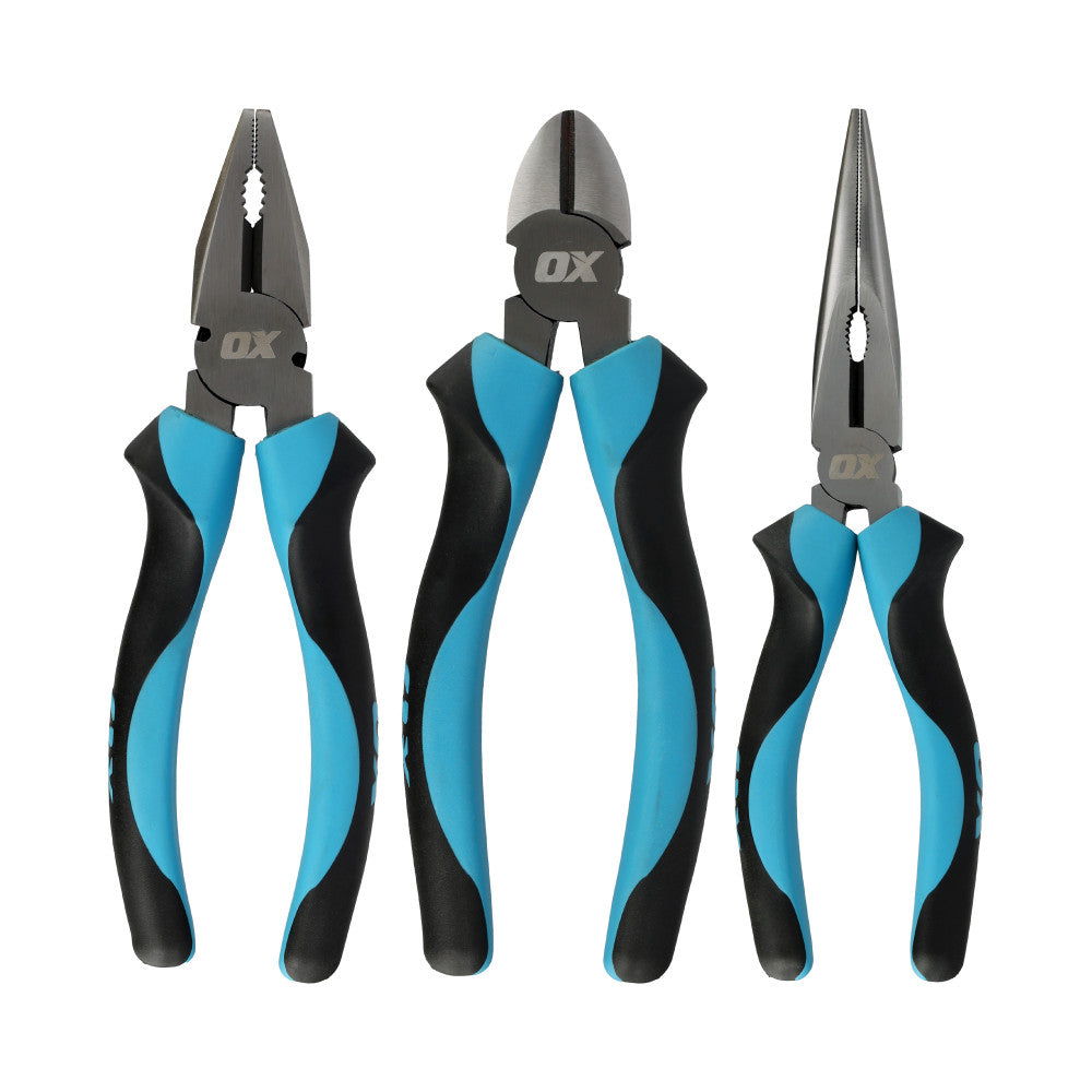 OX Pro 3 Piece Plier Set