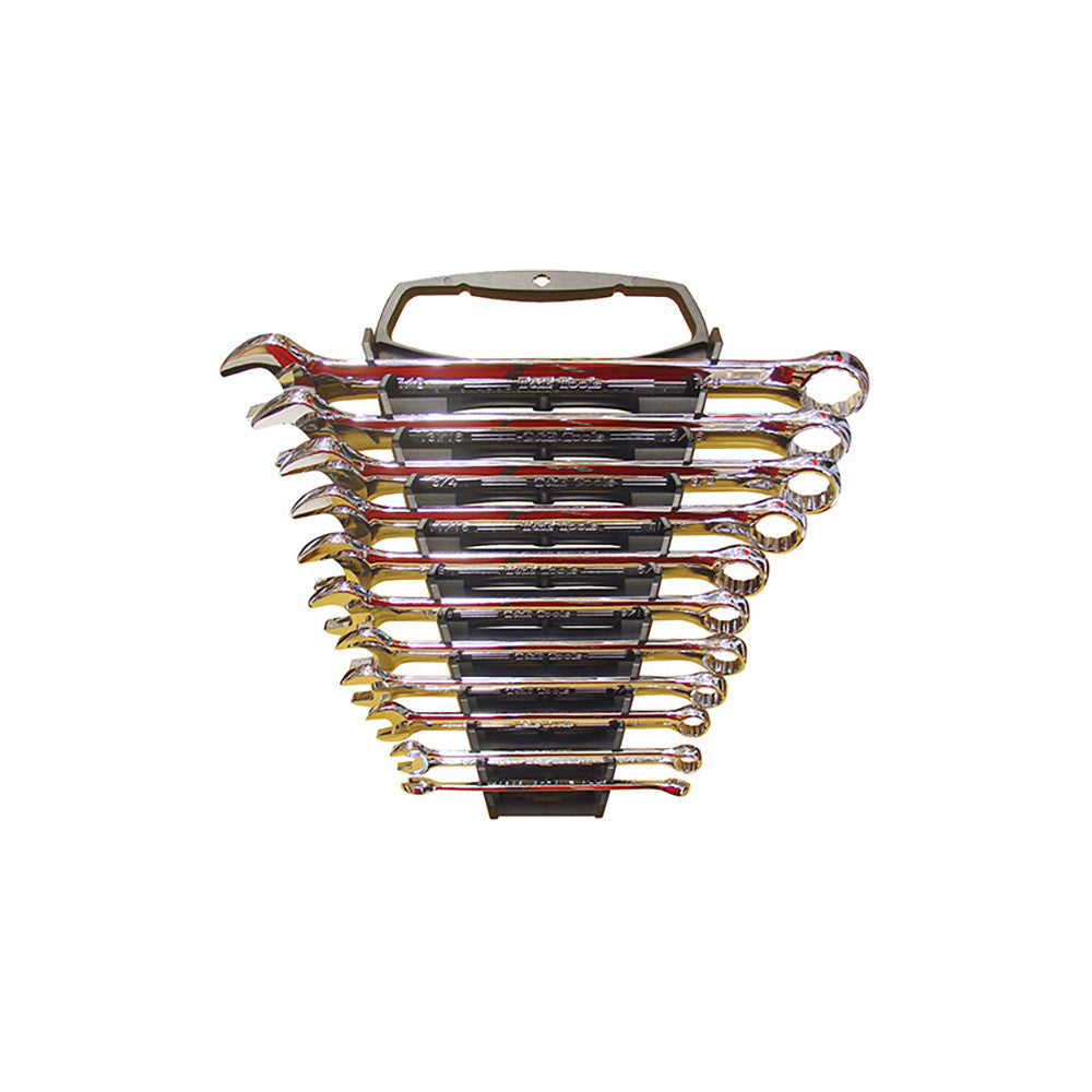 T&E Tools 11Pc SAE Combination Wrench Set