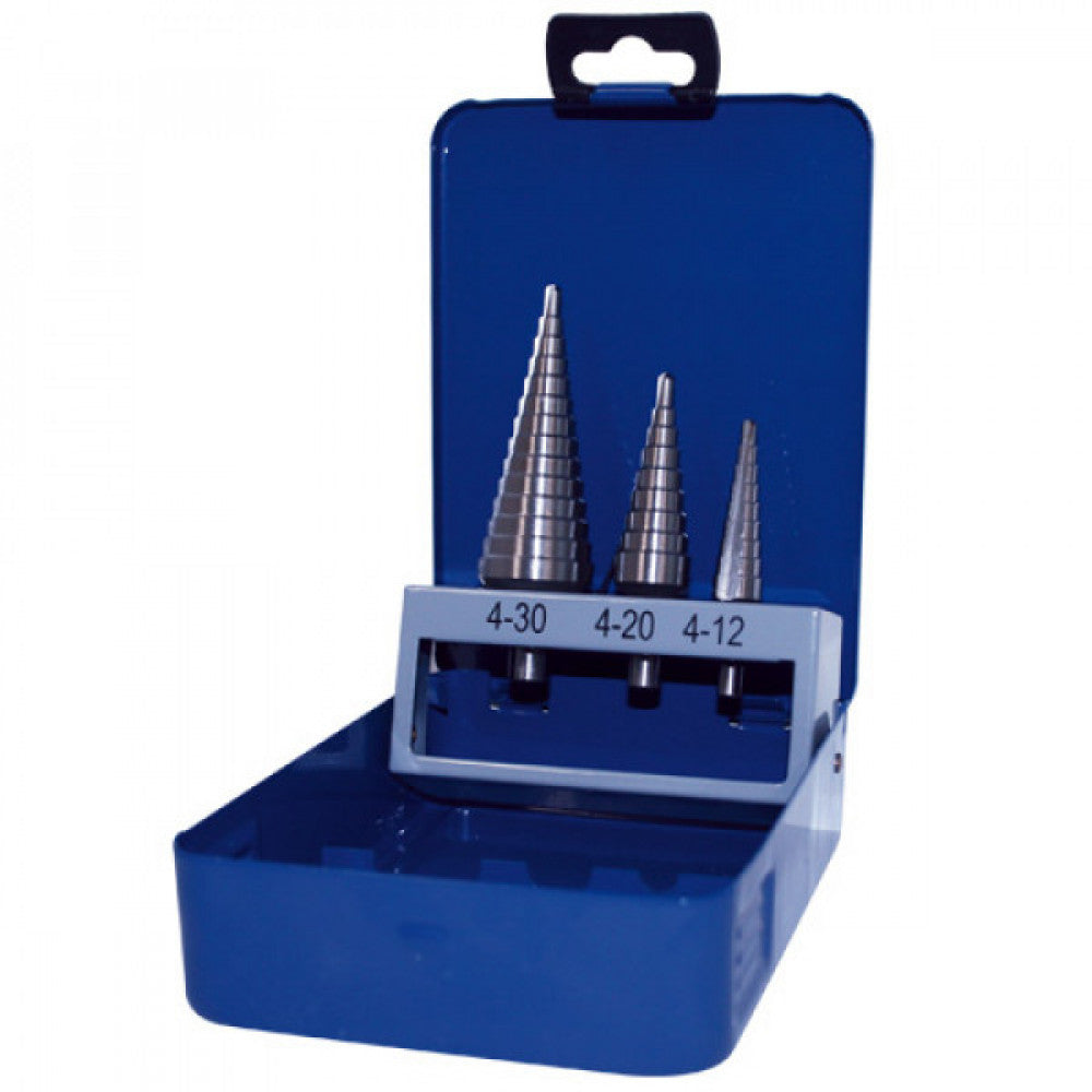 Rex-Plus Step Drill Set 3pc