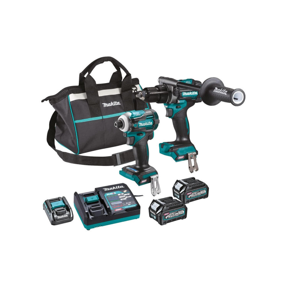 Makita 40Vmax XGT Brushless 2.5Ah 2-Piece Combo Kit