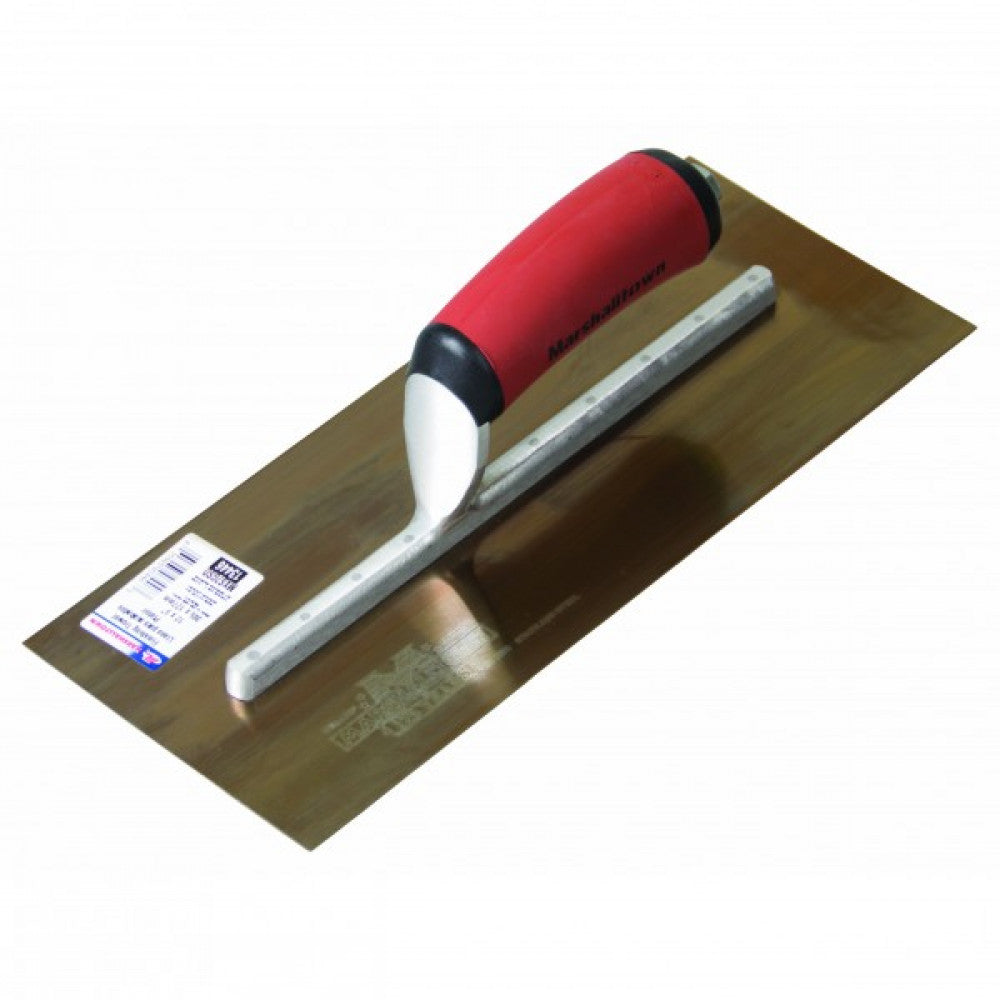 Marshalltown 300 x 125mm Gold Ss Trowel