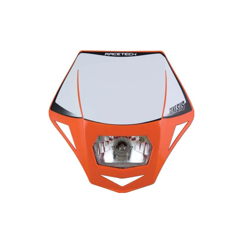 Headlight Rtech Genesis Orange E9 Certification For Street Use Orange