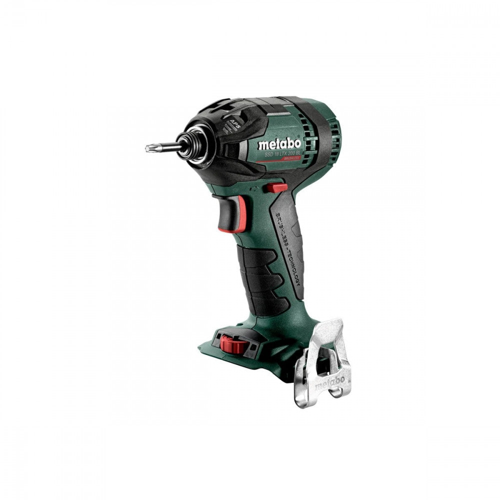 Metabo 18V Brushless Impact Driver  200Nm - 	SSD18LTX200BL