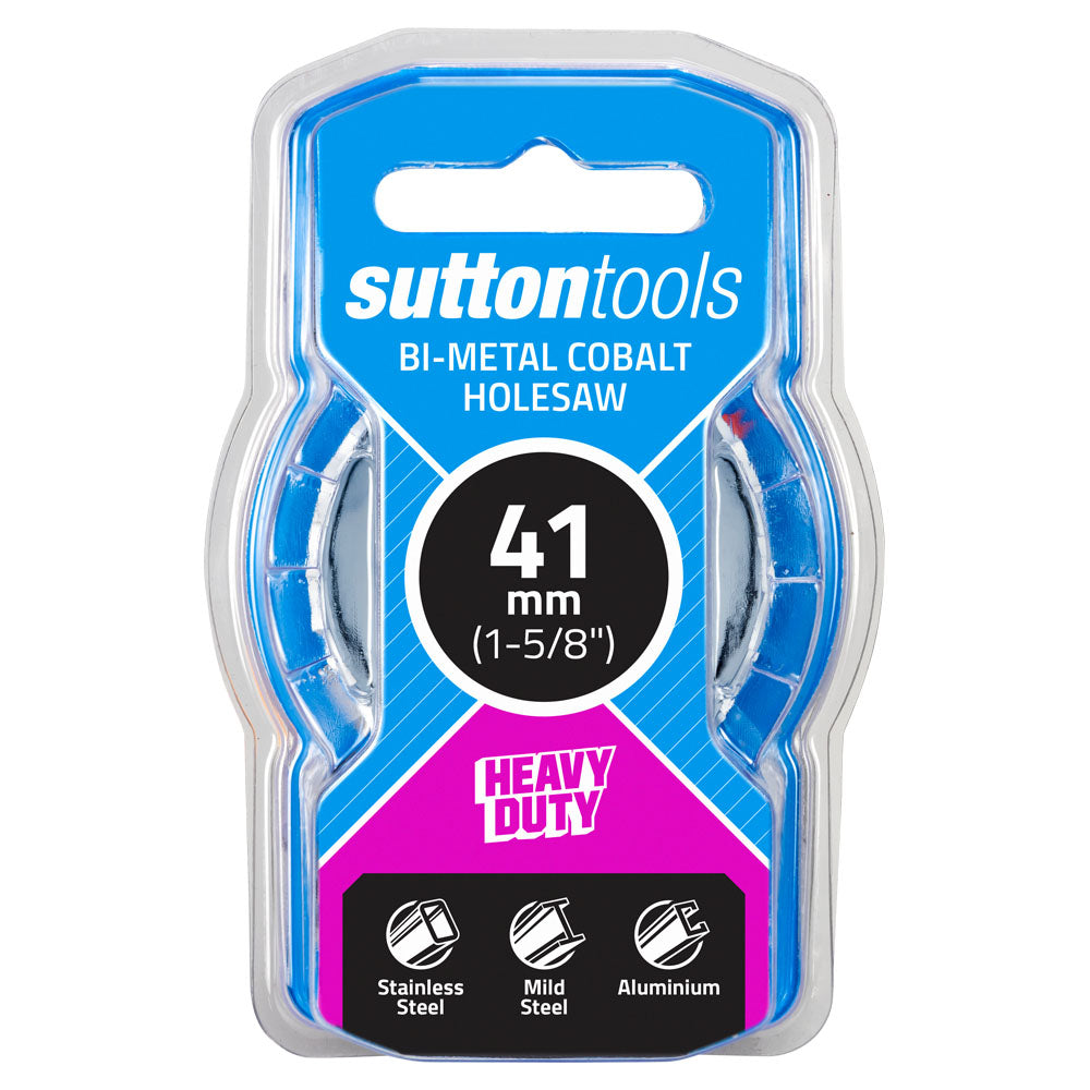 41mm Sutton Tools Bi-Metal Cobalt Holesaw