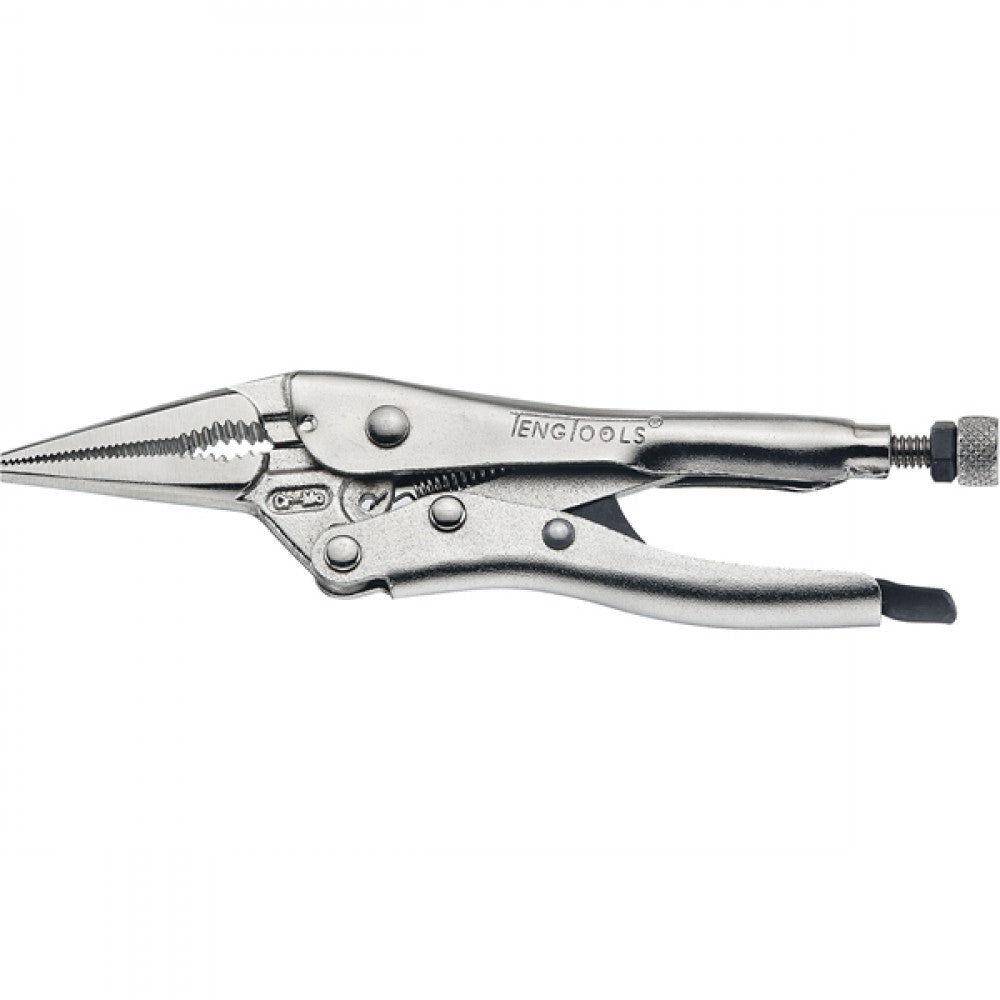 Teng 6in Long Nose Power Grip Plier Narrow Jaw