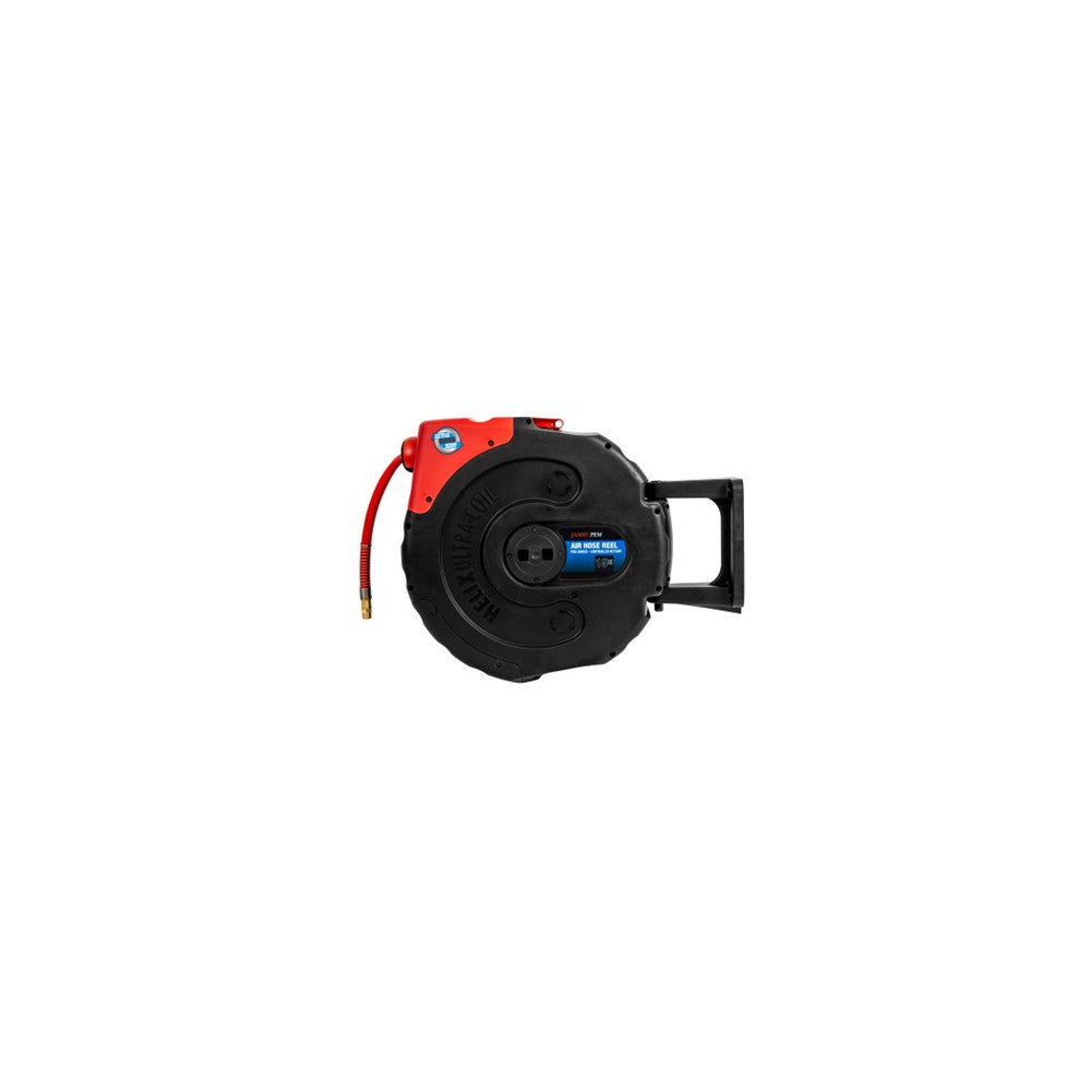 Jamec Air Hose Reel - Retractable - 12.5mm (1/2") - 15 Metres - PVC Hose