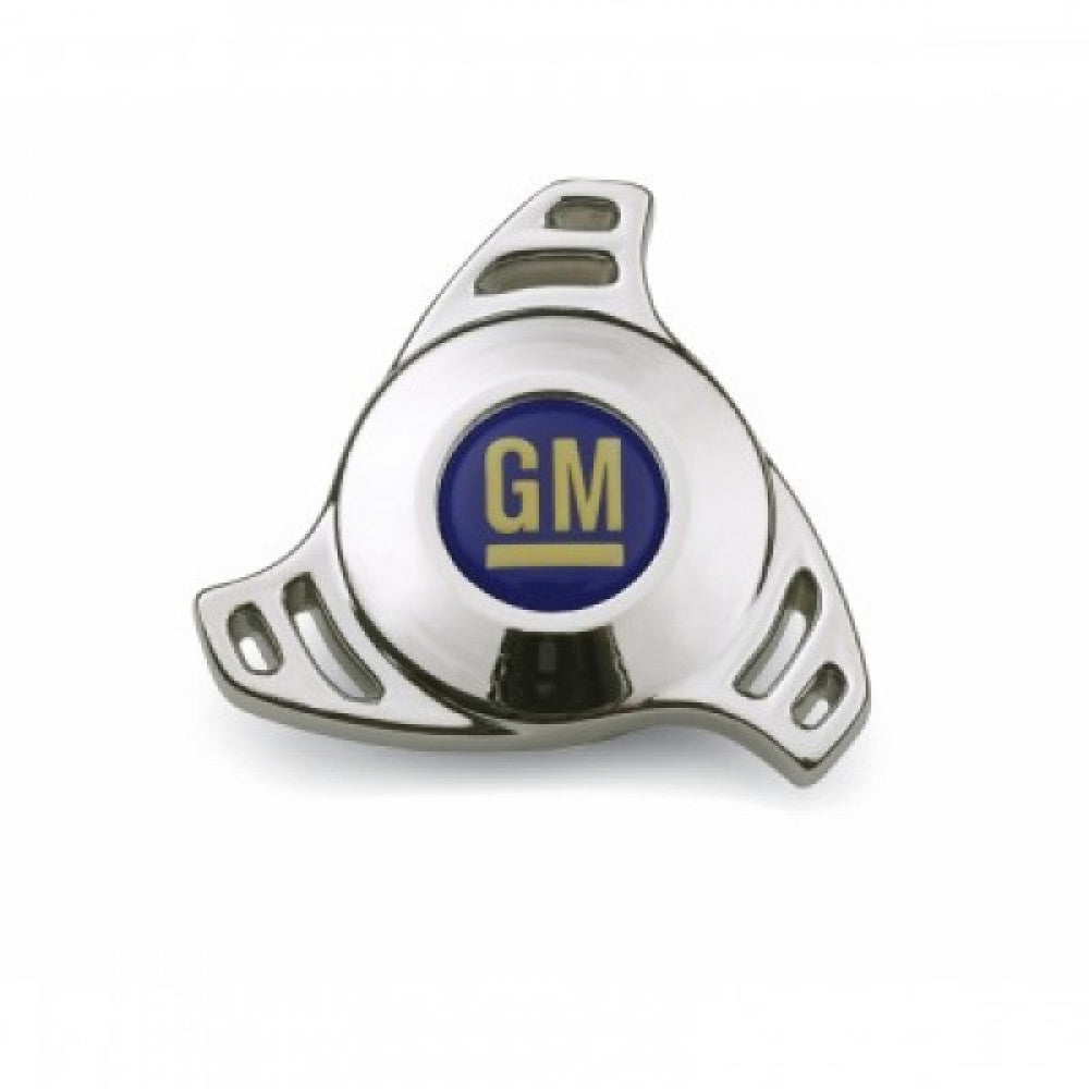 Proform Chrome Air Cleaner Wing Nut; Hi-Tech GM Logo#141-327