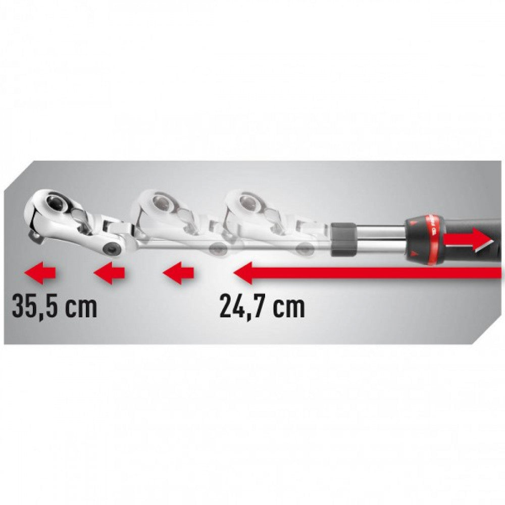 Facom JXL.171 3/8" Locking Extending Ratchet