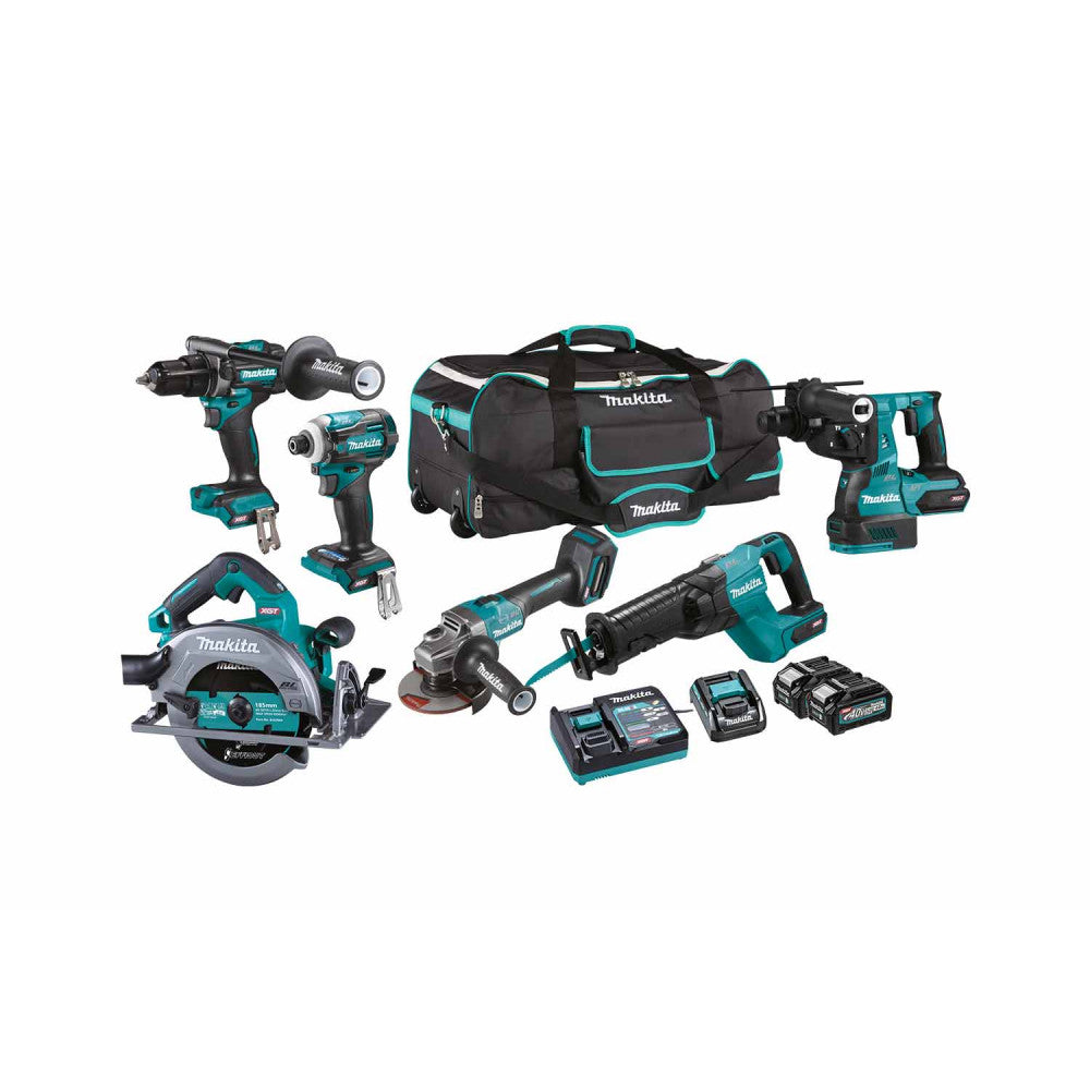 Makita 40Vmax XGT Brushless 6-Piece Combo Kit