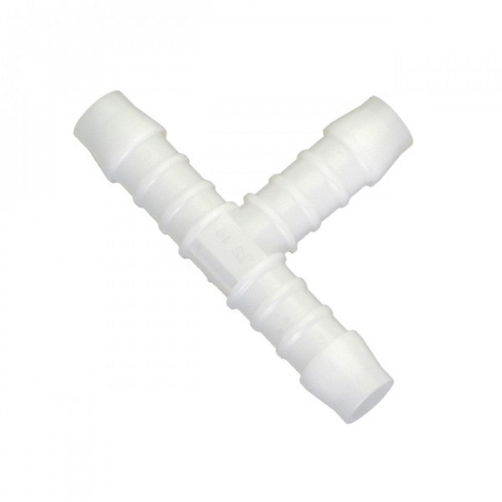 6mm T-Piece Vacuum Hose Connector - 25Pk
