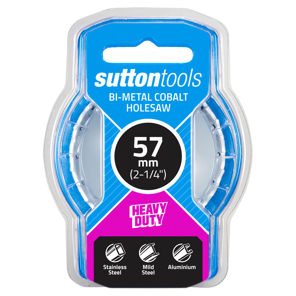 57mm Sutton Tools Bi-Metal Cobalt Holesaw