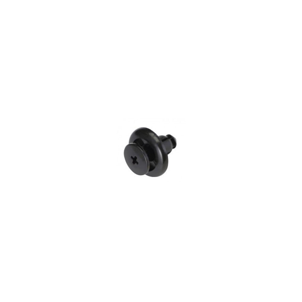 Champion Push Rivet Black 20mm Head x 9mm - 50Pk