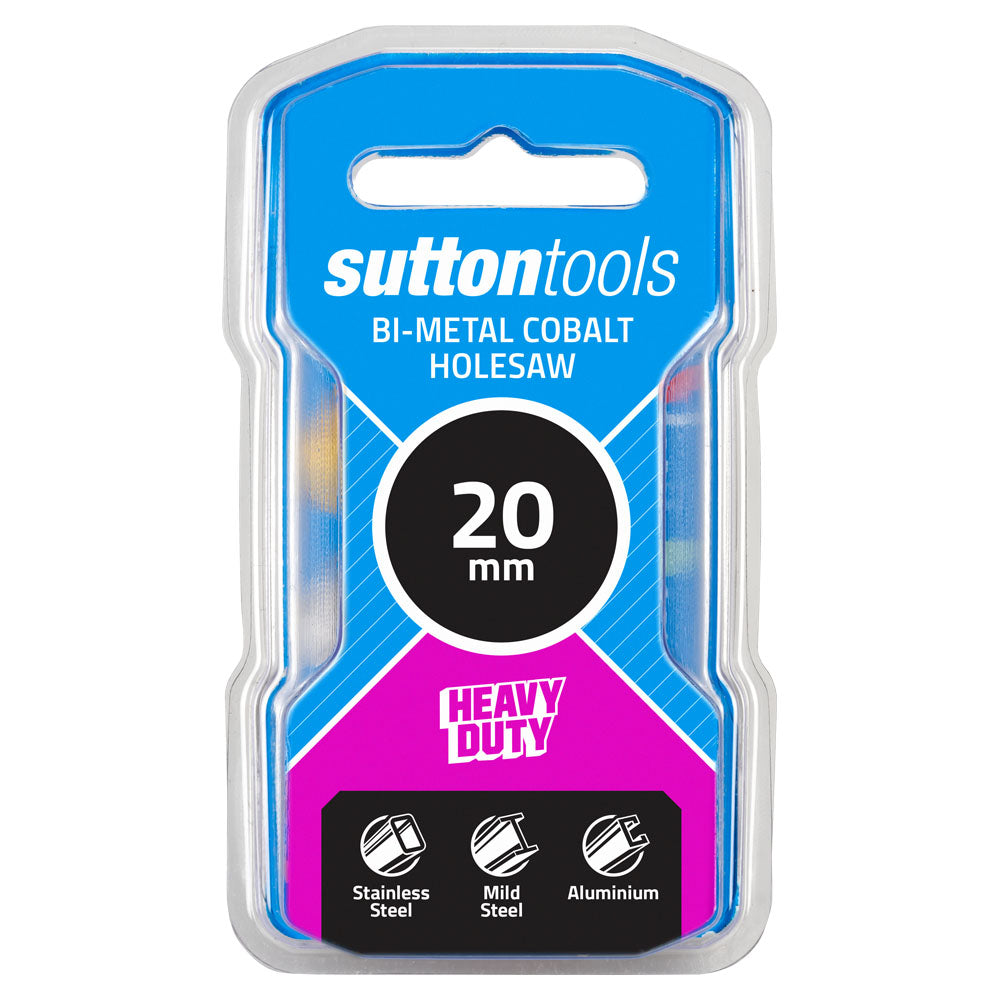 20mm Sutton Tools Bi-Metal Cobalt Holesaw
