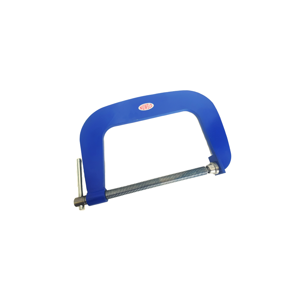 NUWELD G CLAMP 300mm (12") D/THROAT STEEL H/DUTY