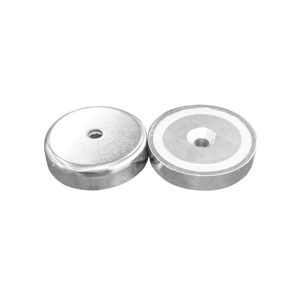 Neodymium Pot Magnet Ø60mm x 15mm - 8.5mm Countersunk Hole