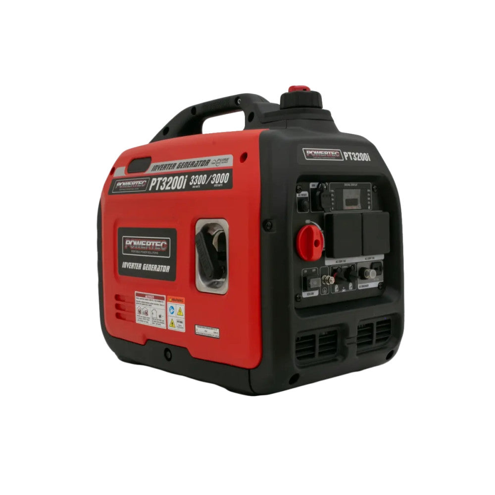 Powertec PT3200i 3300W/4.2kVA Inverter Generator