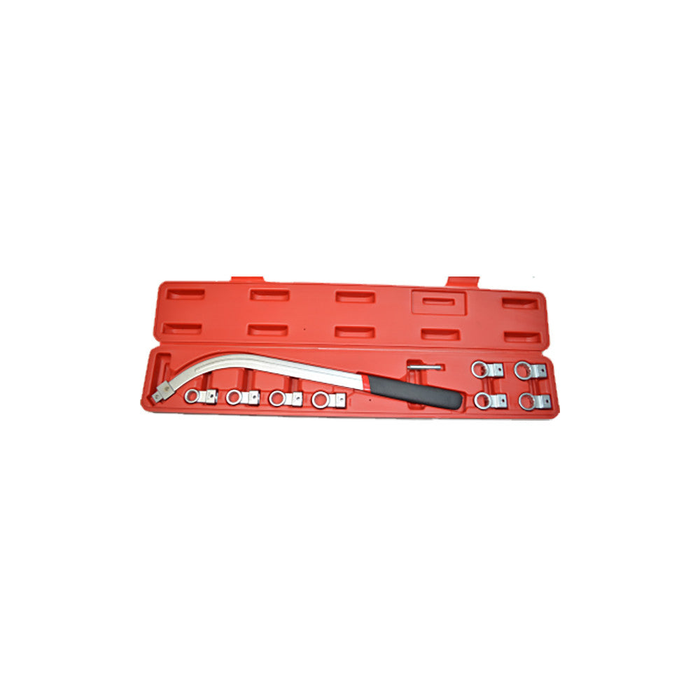 T&E Tools 8Pc Pulley Holder Wrench Set (Interchangeable)