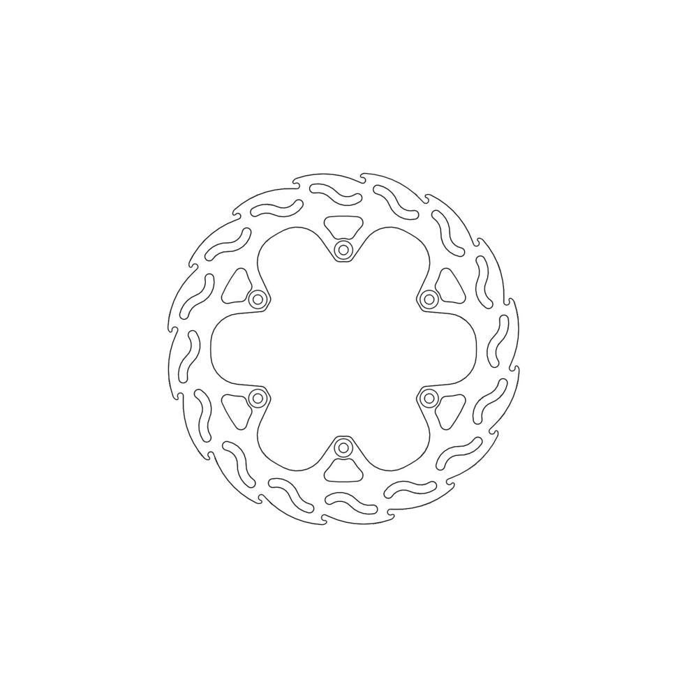 Brake Disc Moto Master Flame Suzuki Rm125 Rm250 99-12 Drz400Sm 05-21