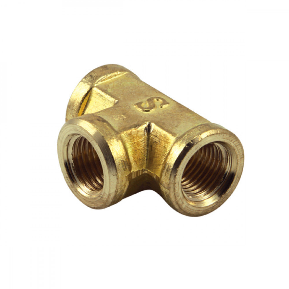 Champion Brass 1/8in Female 'T' Joiner