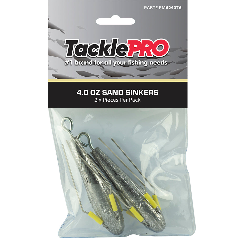 Tacklepro Sand Sinker 4.0Oz - 2Pc