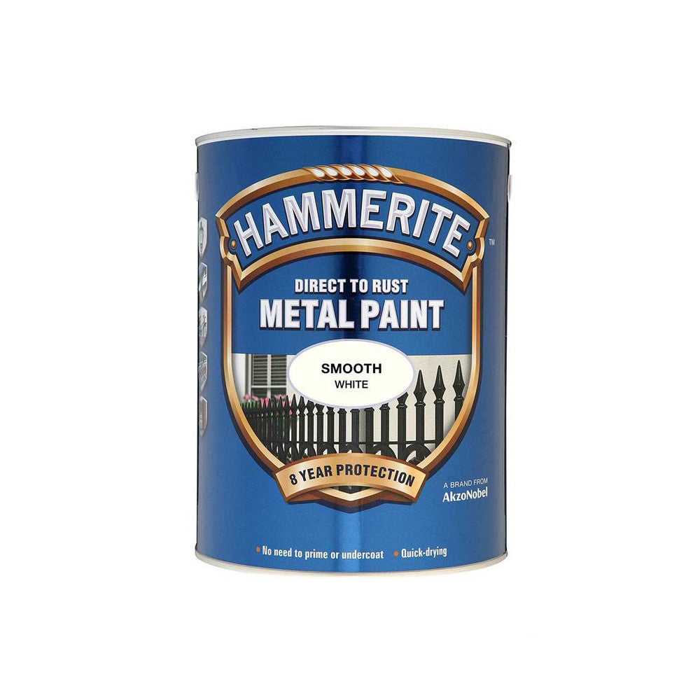 Hammerite Smooth White 2.5Litre