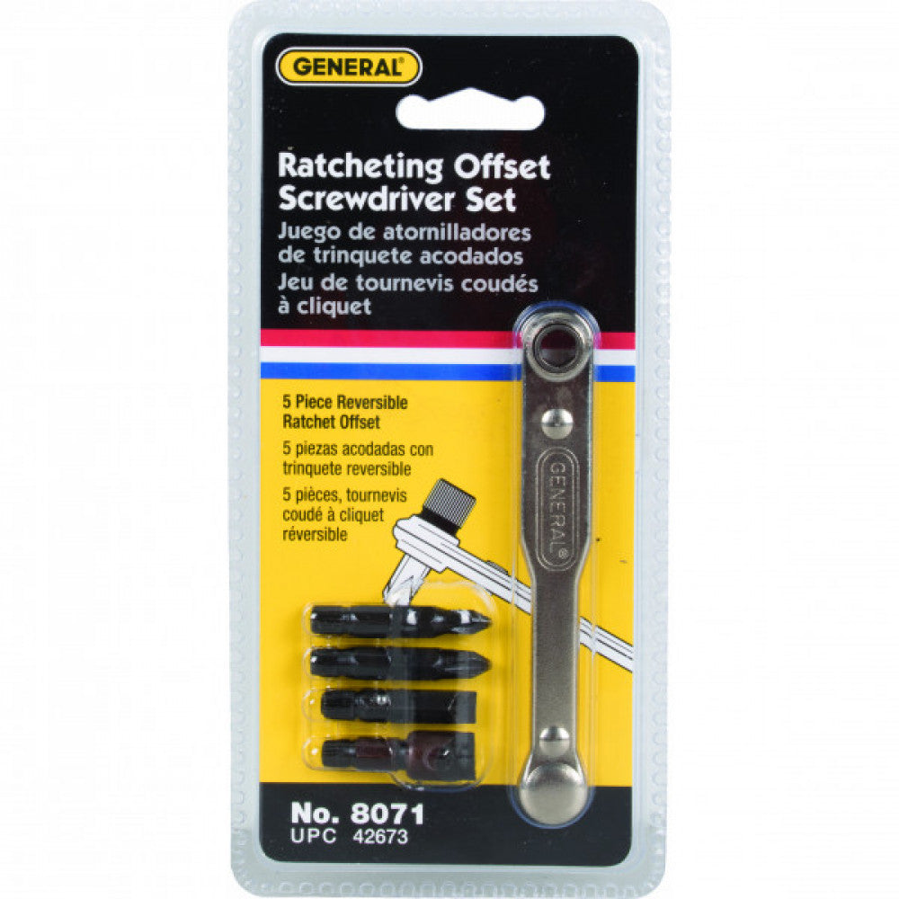 General Offset Screwdriver Set