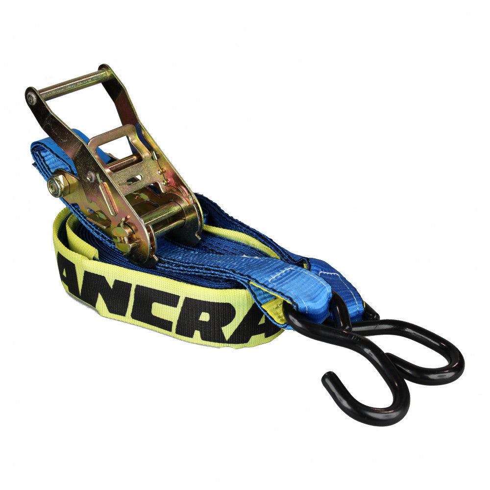 2 Pack Tie Down 750kg x 6M Industrial S Hook