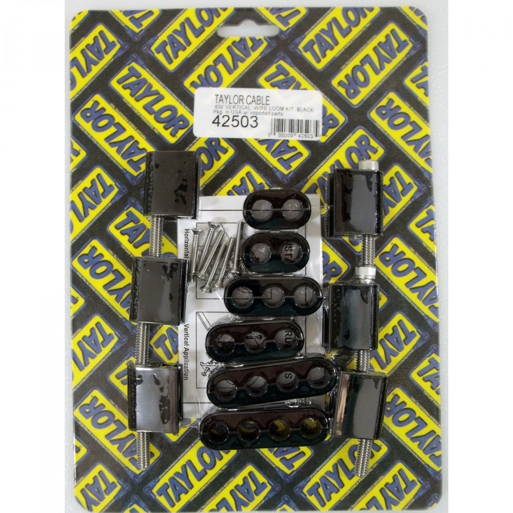 Taylor Lead Separators/Vertical (Black) 10.4mm - 6 Pack Set#42503