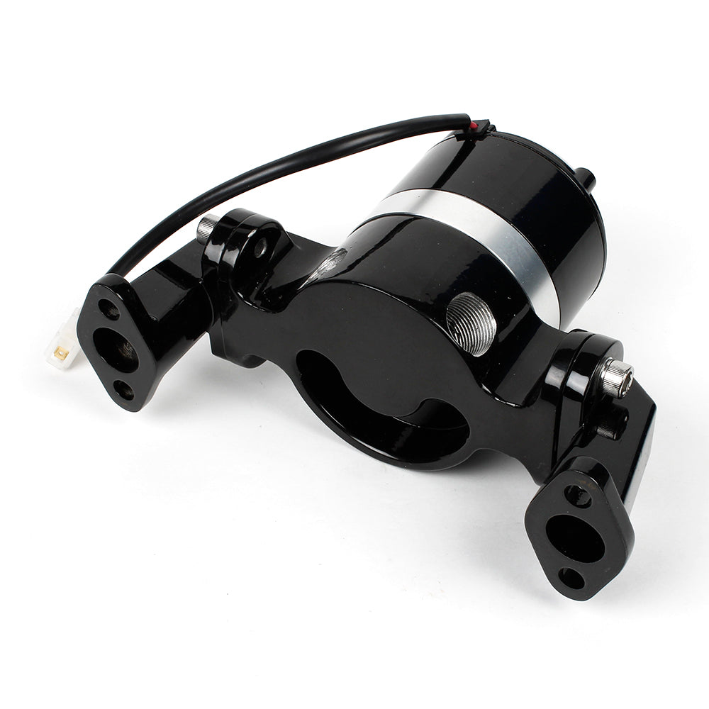 Electric Alloy High Flow Water Pump For Chev Small-Block, Black Powdercoated