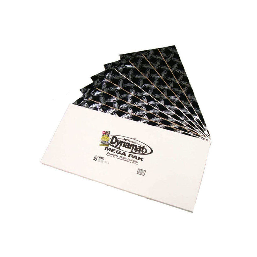 Dynamat Xtreme Mega Pack (609mm x 1200mm x 1.72mm) 9 Sheets