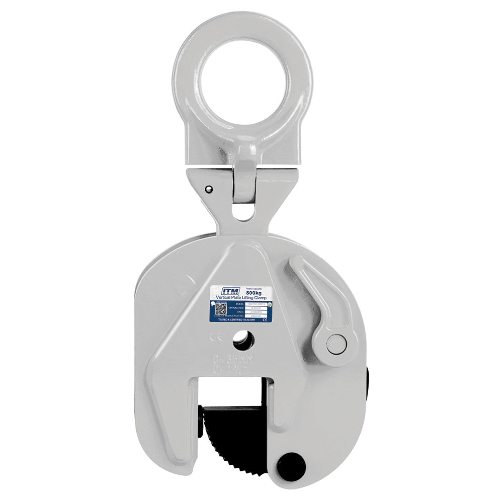 ITM Vertical Lifting Clamp-800 Kg-15mm Opening Width