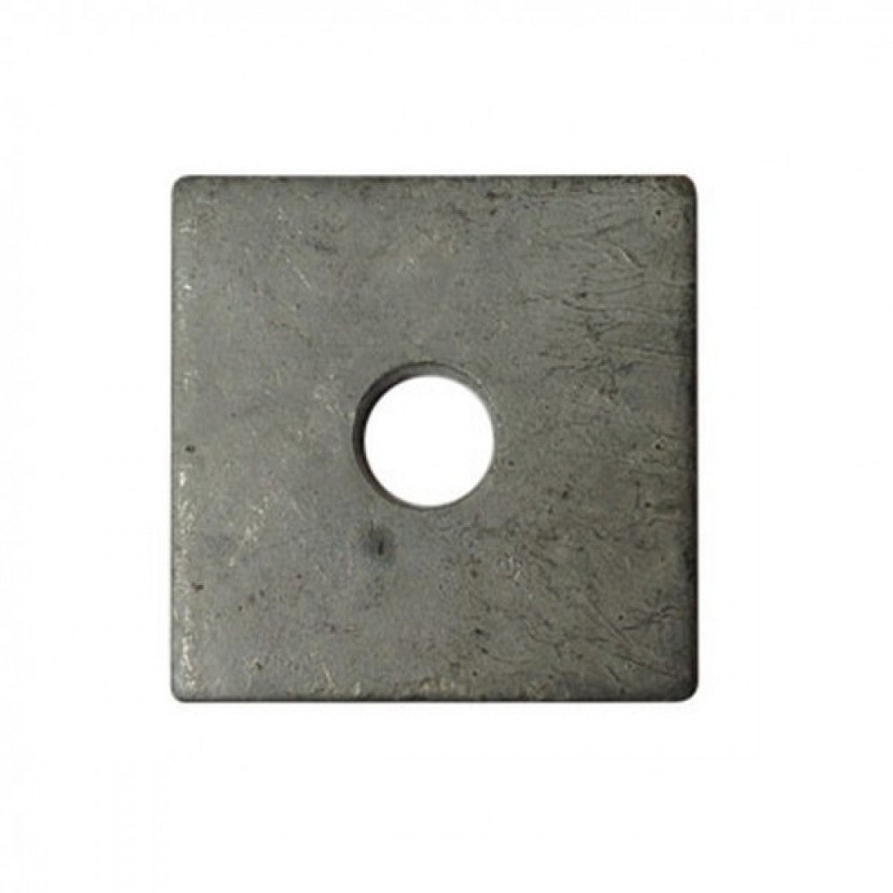 M10 GALV Square Flat Washer Heavy Duty x 50pc