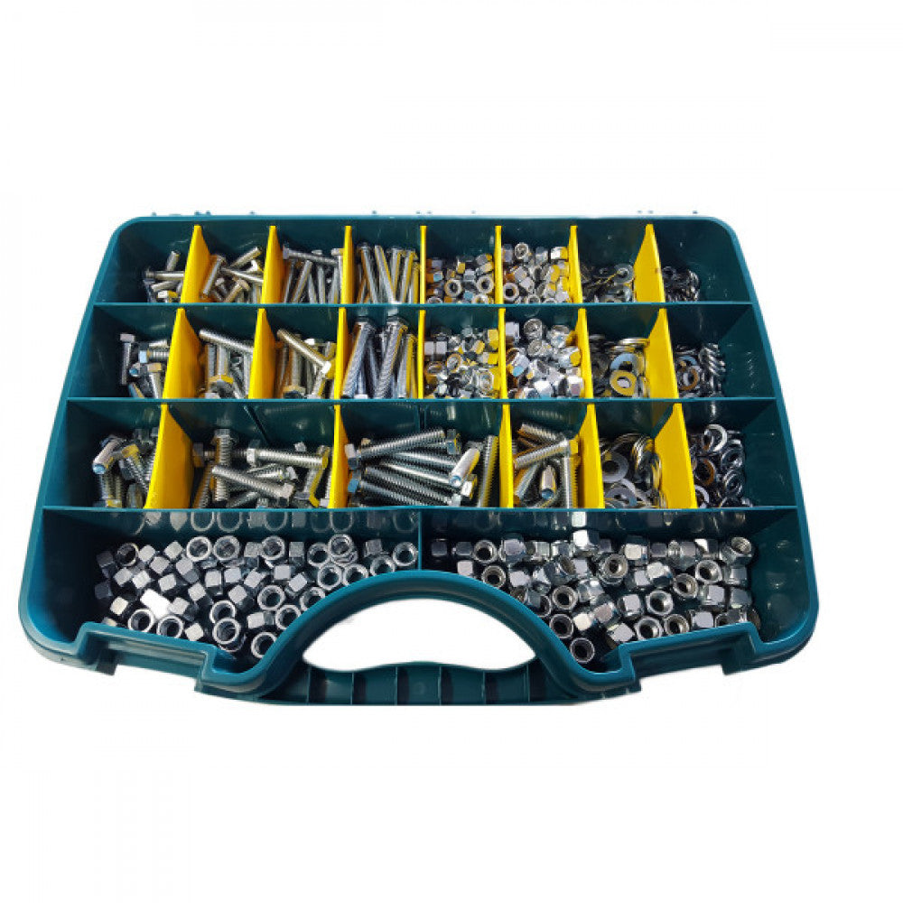 Hex Set Screw Box Metric Coarse 8.8 Zinc Small Kit