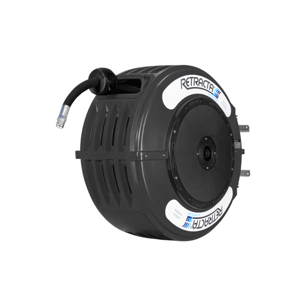 Retracta Hose Reel - Oil Hose 1/2" 15M Black