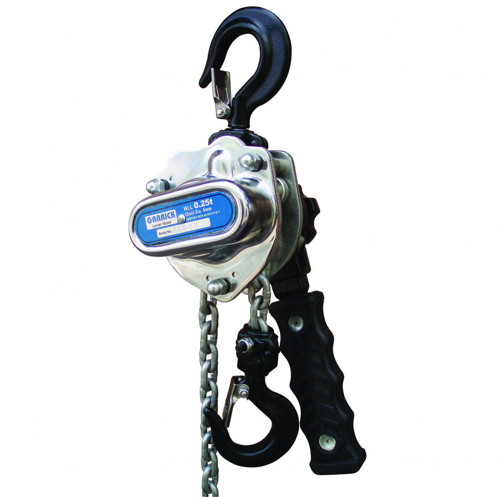Garrick Mini Lever Hoist 0.25T x 1.5m Lift