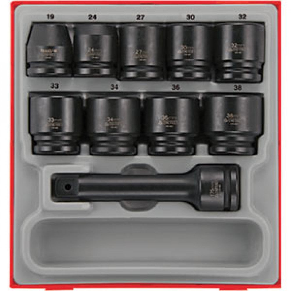 Teng 16Pc 3/4in Dr. Imp Skt Set - Ttd-Tray 19mm-38